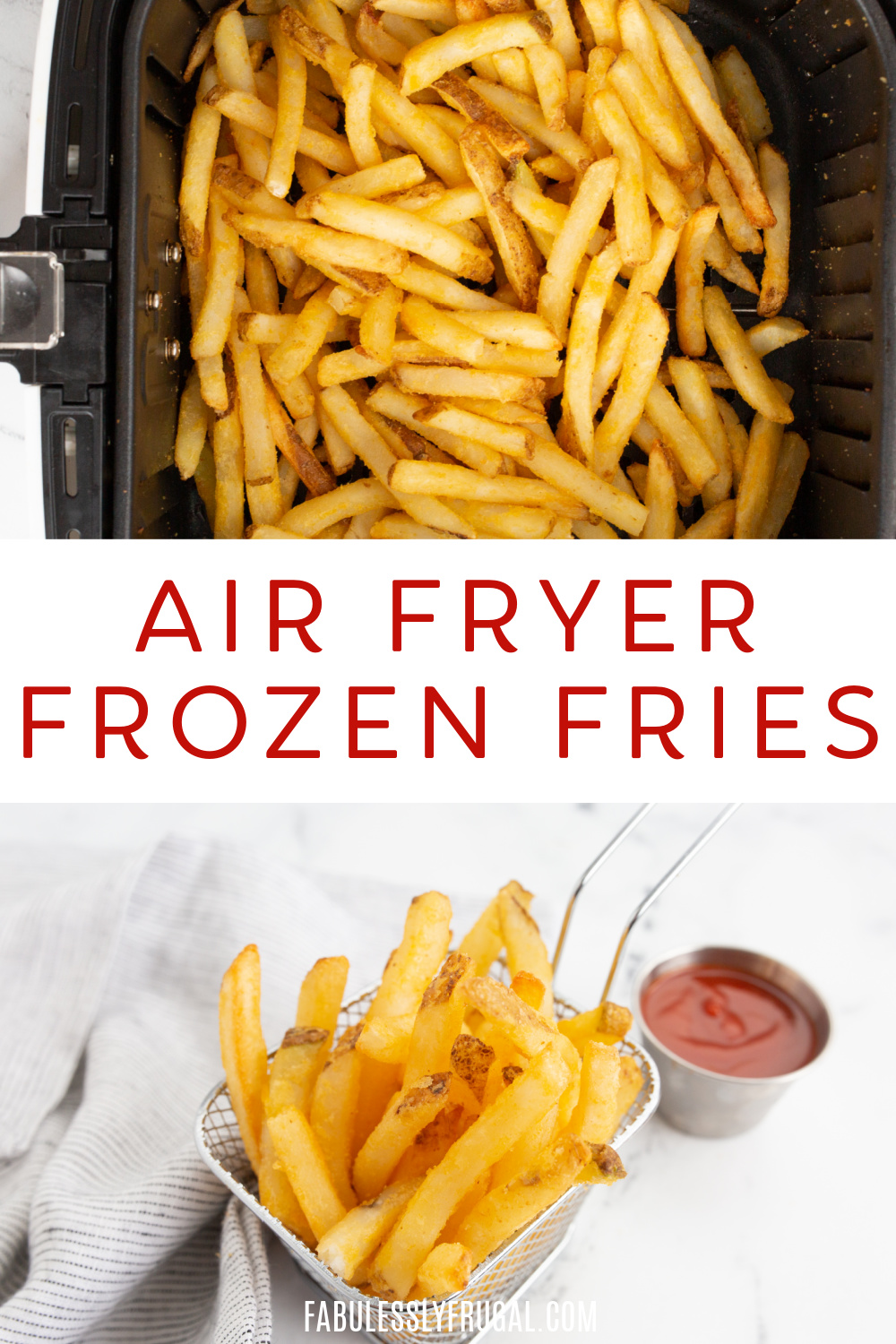 air fryer frozen fries
