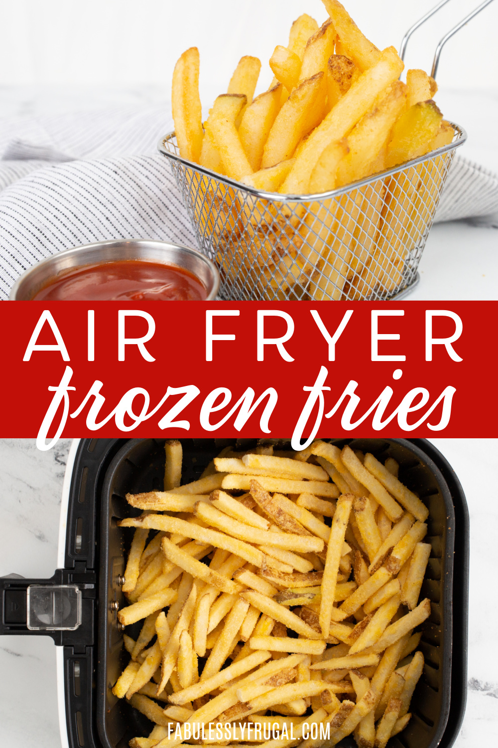 air fryer frozen fries