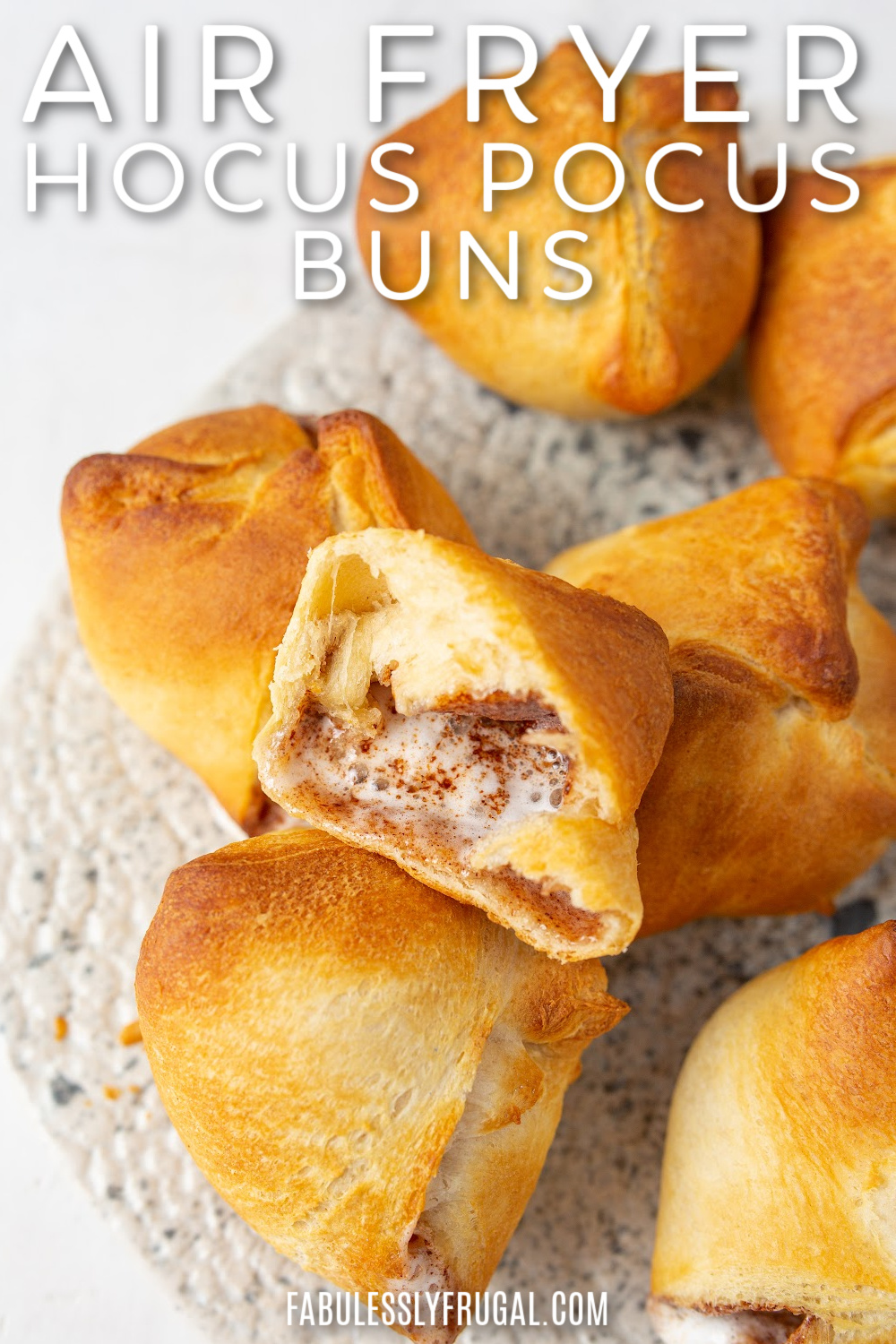 air fryer hocus pocus buns