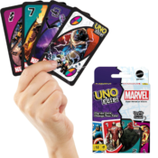 112-Piece Mattel UNO FLIP Marvel Card Game $4.49 After Coupon (Reg. $11)...