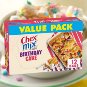 12-Count Chex Mix Birthday Cake Snack Bars as low as $4.19 After Coupon...