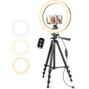 12” Ring Light with Stand and Phone Holder $10 After Code (Reg. $29.99)...