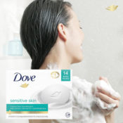 14-Count Dove Beauty Bar (Sensitive Skin) as low as $9.66 Shipped Free...