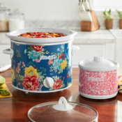 Walmart Black Friday: 2-Piece The Pioneer Woman Slow Cooker Set $15 - 4-quart...