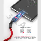 Amazon Black Friday! 2-pk 6.6 ft USB-C to USB-A Braided Charging Cables...