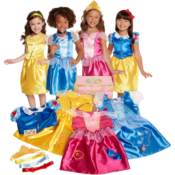 Amazon Black Friday! 21-Piece Disney Princess Dress Up Trunk Deluxe $24.49...