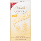 216-Count Lindt LINDOR White Chocolate Truffle Bars $16.88 (Reg. $32.16)...