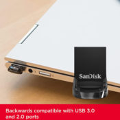 256GB SanDisk Ultra Fit USB 3.1 Flash Drive $19.99 (Reg. $80) + 512GB for...