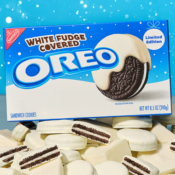 4-Pack Oreo White Fudge Covered Chocolate Sandwich Cookies as low as $13.57...
