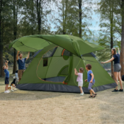4-Person Family Camping Tent $35.09 Shipped Free (Reg. $64) - Includes...