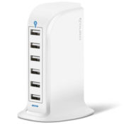 Today Only! 40W 6-USB Port Rapid Charger $14.99 (Reg. $60) - FAB Ratings!...