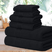 Today Only! 6-Piece Ultra Soft Cotton Towel Set $19.19 (Reg. $39.99) -...