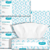 Get Rid Of Dust And Dirt With This 600 Count Unscented Cotton Tissues for...