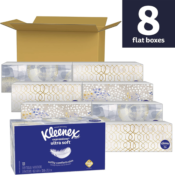 960-Count Kleenex Expressions Ultra Soft 3-Ply Facial Tissues as low as...