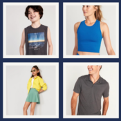Today Only! 50% Off All Old Navy Activewear for Boys+ for Girls + for Men...