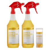 AmazonCommercial Carpet Fabric Stain Remover Kit with 2 Spray Bottles +...