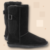 BEARPAW Stella Suede Boots for Women $24.99 (Reg $79.99) - warm, cozy and...