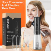 Save Up to 70% on Bitvae Cordless Water Dental Flossers as low as $17.79...
