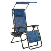 Blue Flower 26-inch Wide Zero Gravity Chair $45 Shipped Free (Reg. $135)...
