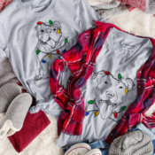 Hurry! Christmas Light Dog Tees $19.99 Shipped (Reg. $34.99) - 35 Designs...
