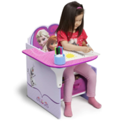 Delta Children Disney Frozen Chair Desk with Storage Bin $26.57 Shipped...