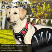 Dog Harness $11.70 After Code + Coupon (Reg. $25.99) - Large (Neck:18.5-25-inches,...