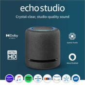 Amazon Cyber Deal! Echo Studio Smart Speaker $154.99 Shipped Free (Reg....