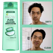 FOUR Garnier Fructis Pure Clean Shampoo as low as $1.28 EACH 12.5-Oz Bottle...