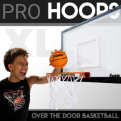 Amazon Cyber Deal! Franklin Sports Over The Door Basketball Hoop $35.81...