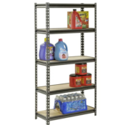 Freestanding 5-Shelf Steel Storage Rack $49.98 Shipped Free (Reg. $99.87)...