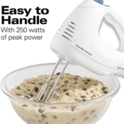 Hamilton Beach 6-Speed Electric Hand Mixer with Whisk $10 (Reg. $23) -...