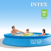 INTEX Easy Set 10 Feet x 24 Inch Inflatable Swimming Pool $53.67 Shipped...