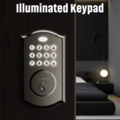 Keyless Entry Electric Deadbolt Smart Lock with Keypad $53.99 After Coupon...
