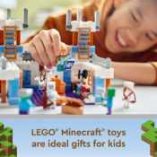 LEGO Minecraft 499-Pieces The Ice Castle Building Set $40 Shipped Free...