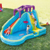 Little Tikes Slam 'n Curve Inflatable Water Slide with Blower $199 Shipped...