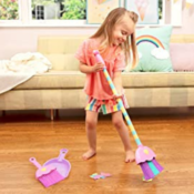 Today Only! Mighty Tidy Colorful Sweeping Set $6.99 (Reg. $16.25) - FAB...