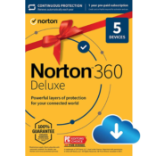 Today Only! Norton 360 Deluxe, 2023 Ready, Antivirus Software for 5 Devices...