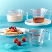 Pyrex 3 Piece Glass Measuring Cup Set $19.99 (Reg. $25) - Includes 1-Cup,...