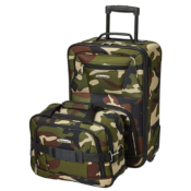 2-Piece Rockland Fashion Softside Upright Luggage Set from $39.99 Shipped...