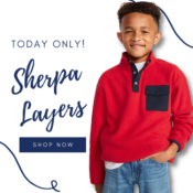 Today Only! Old Navy Black Friday! Sherpa Layers for Men, Women, Boys and...