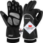 Snowboard Skiing Gloves $11.99 After Code (Reg. $23.98) - with Full Finger...