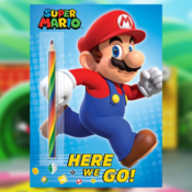 Super Mario Activity Book $4.57 (Reg. $8) - 1.9K+ FAB Ratings!