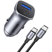 Amazon Cyber Deal! UGREEN USB C Car Charger $15.99 (Reg. $21.99) - FAB...