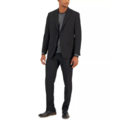 Macy's Black Friday! Van Heusen Men's Flex Plain Slim Fit Suits $99.99...