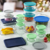 Walmart Black Friday! Set of 15 Glass Food Storage and Bake Container with...