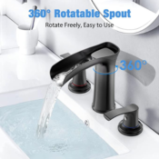 Waterfall 2-Handle Bathroom Sink Faucet $58.49 After Coupon (Reg. $90)...