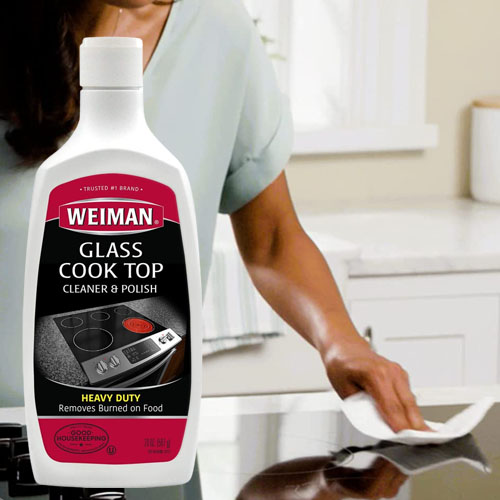 weiman glass cook top cleaner and polish