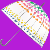Totes Dots Bubble Umbrella $12.32 After Coupon (Reg. $28) - Ideal for Weddings,...
