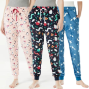 Women’s Plush Sleep Pajama Pants For Only $9.98 - 12 Styles!