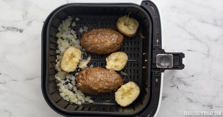 Meatloaf Dinner for 1 Recipe - Fabulessly Frugal